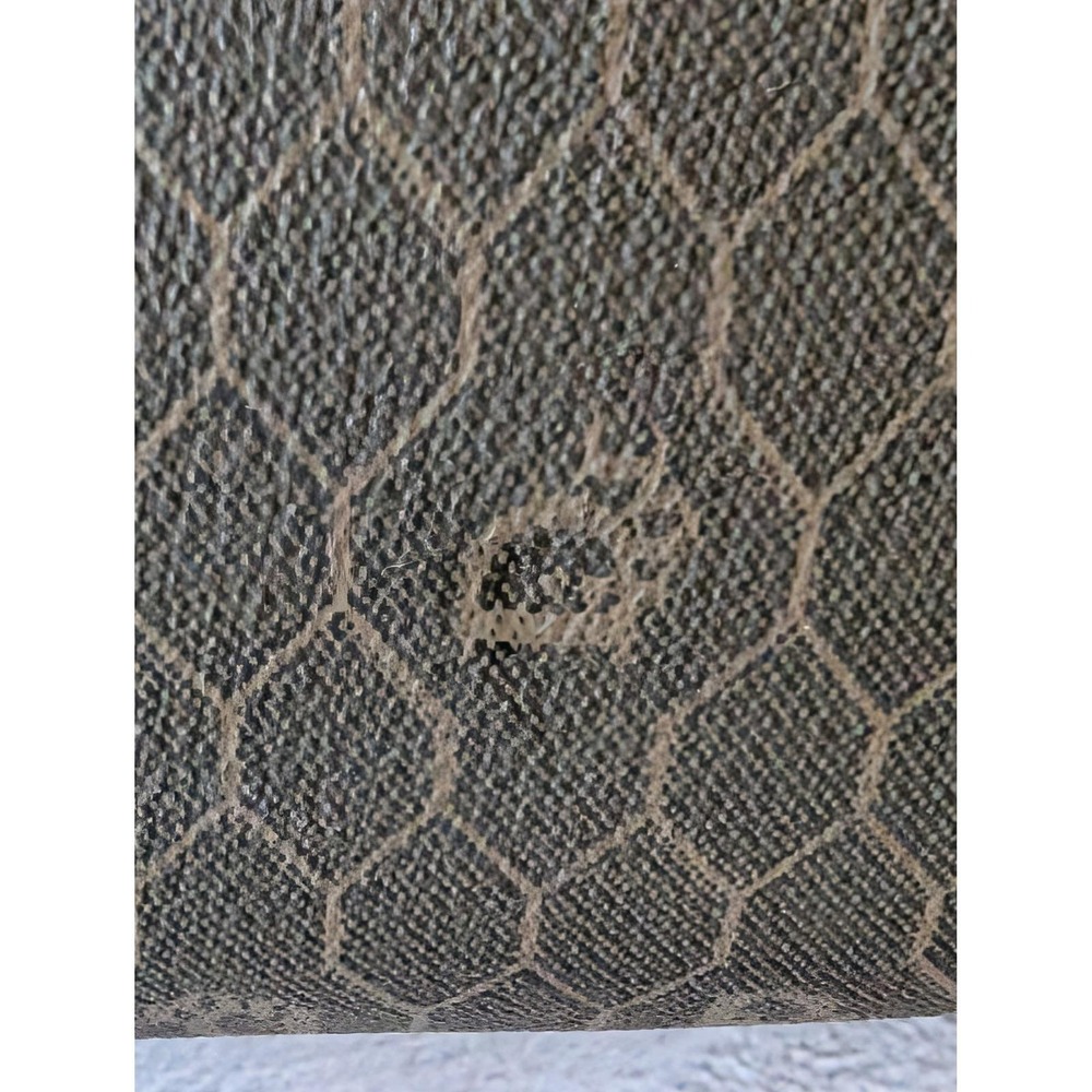 CHRISTIAN DIOR VINTAGE HONEYCOMB MONOGRAM LARGE TOTE / OVERNIGHT BAG AUTH COA - Picture 13 of 16